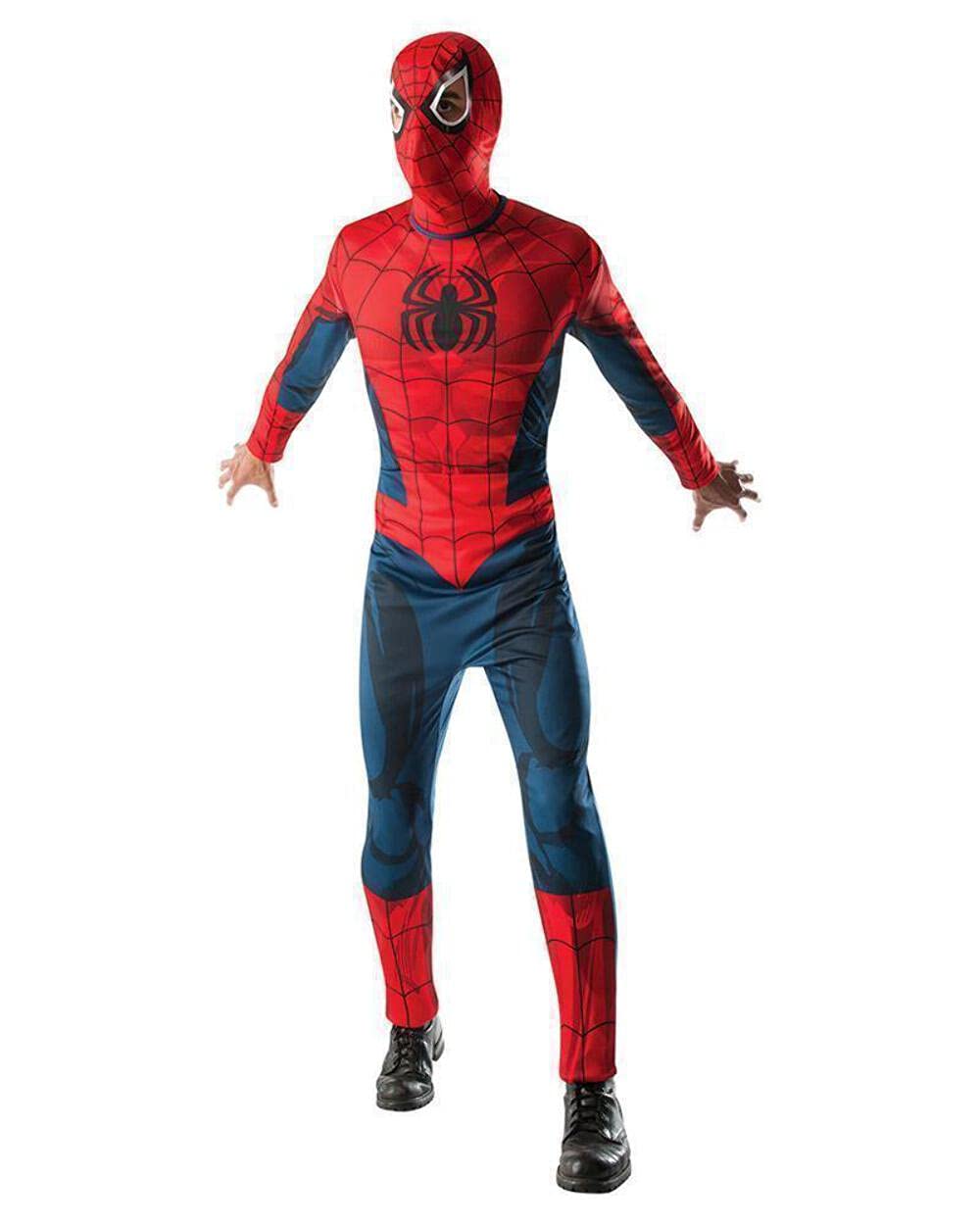 Rubie's Official Marvel Spider-Man Classic Adult Costume, Superhero Fancy Dress