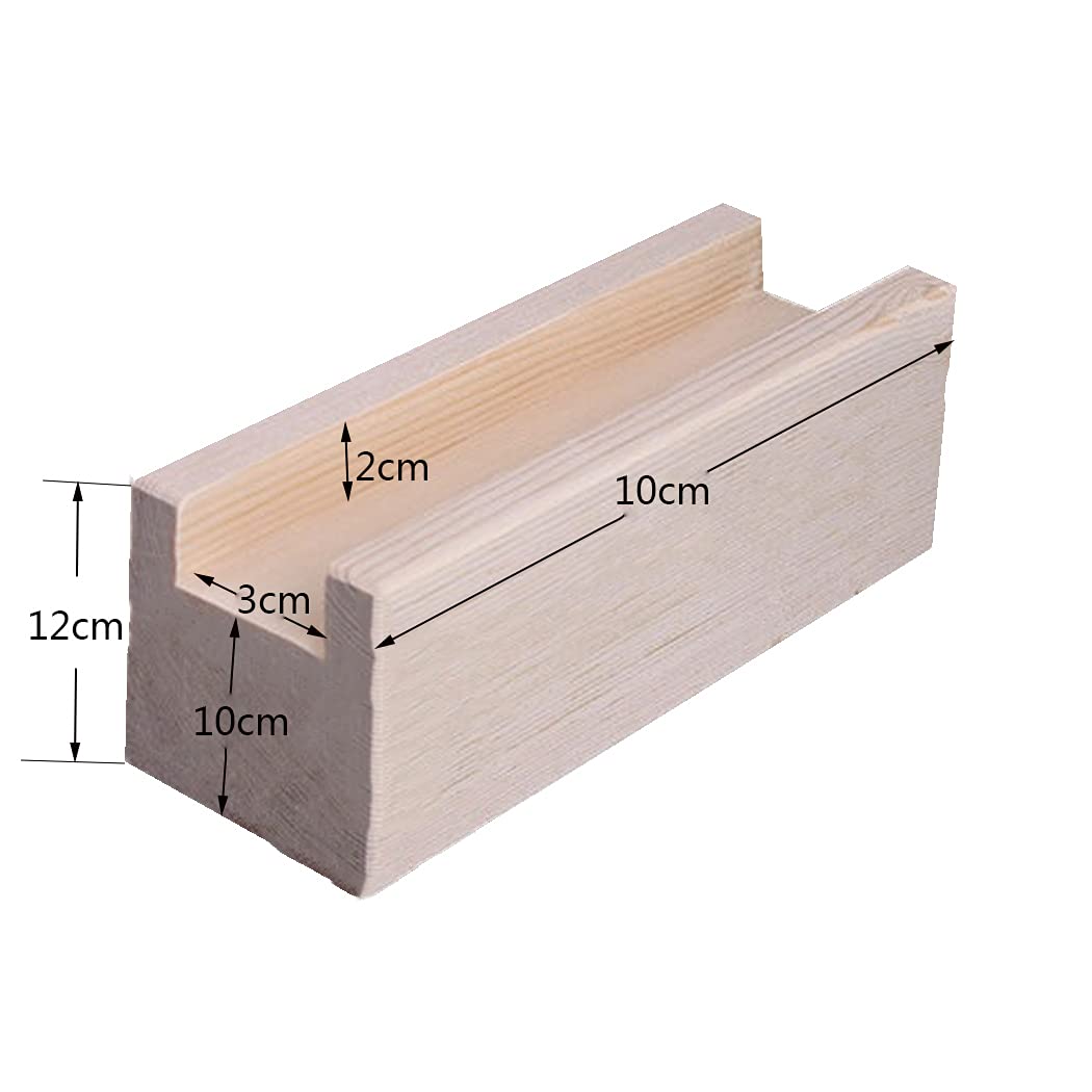 Elevadores De Muebles (Paquete De 4) De Madera, Ajustables En Altura para Sofá, Cama, Mesa Y Silla - Mejora La Decoración De Tu Hogar.,10cm-3cm