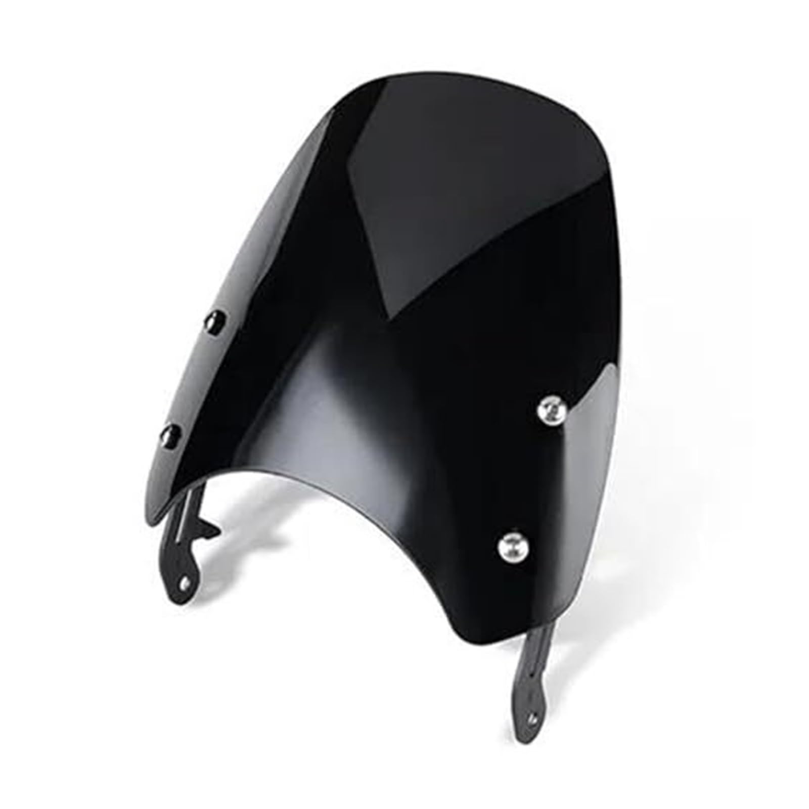 Nlngnzbztp Smoke Windscreen Fairing Windshield For Triumph For Bonneville For T100 For T120 For Thruxton 900 Wind Screen Windscreen Wind Deflector(Smoke)