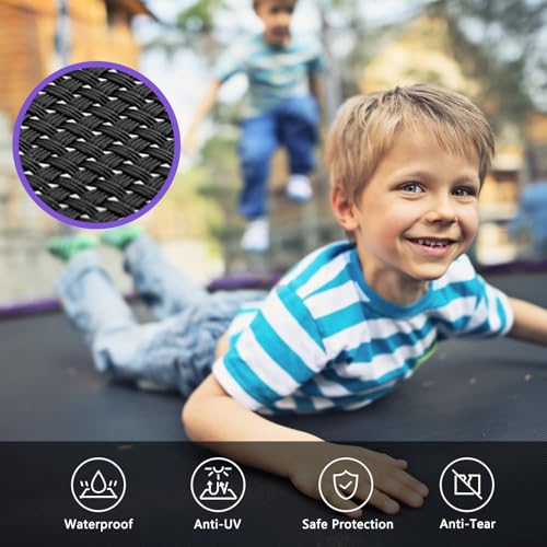 Image of SKOK Trampoline for Kids,400LBS Outdoor Trampoline with Net-ASTM Approved Trampoline for Children and Adults