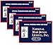 National Mah Jongg League 2019 Large Size Card - Mah Jongg Card - 4 Pack