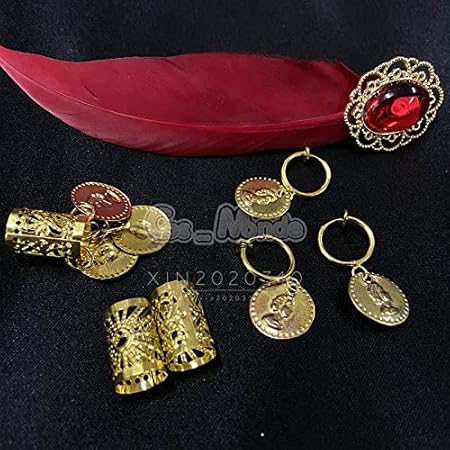 Amazon ディズニーツイステッド ジャミル バイパー コスプレ道具 髪飾り コスプレ 仮装 通販