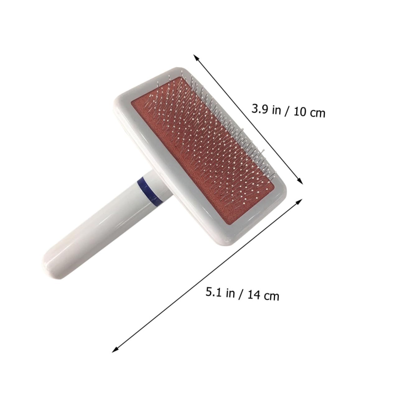 SUPVOX 4piezas Cepillo De Grooming Profesional Para Cepillo Deshedding Para y Gatos Herramienta De Cuidado Mango Ergonómico y Masaje Para Pelo Rizado y Doble