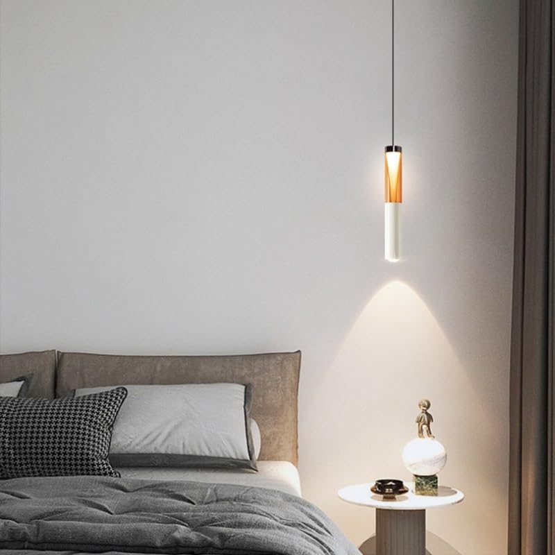 Lampe LED suspendue pour salon moderne et table de chevet