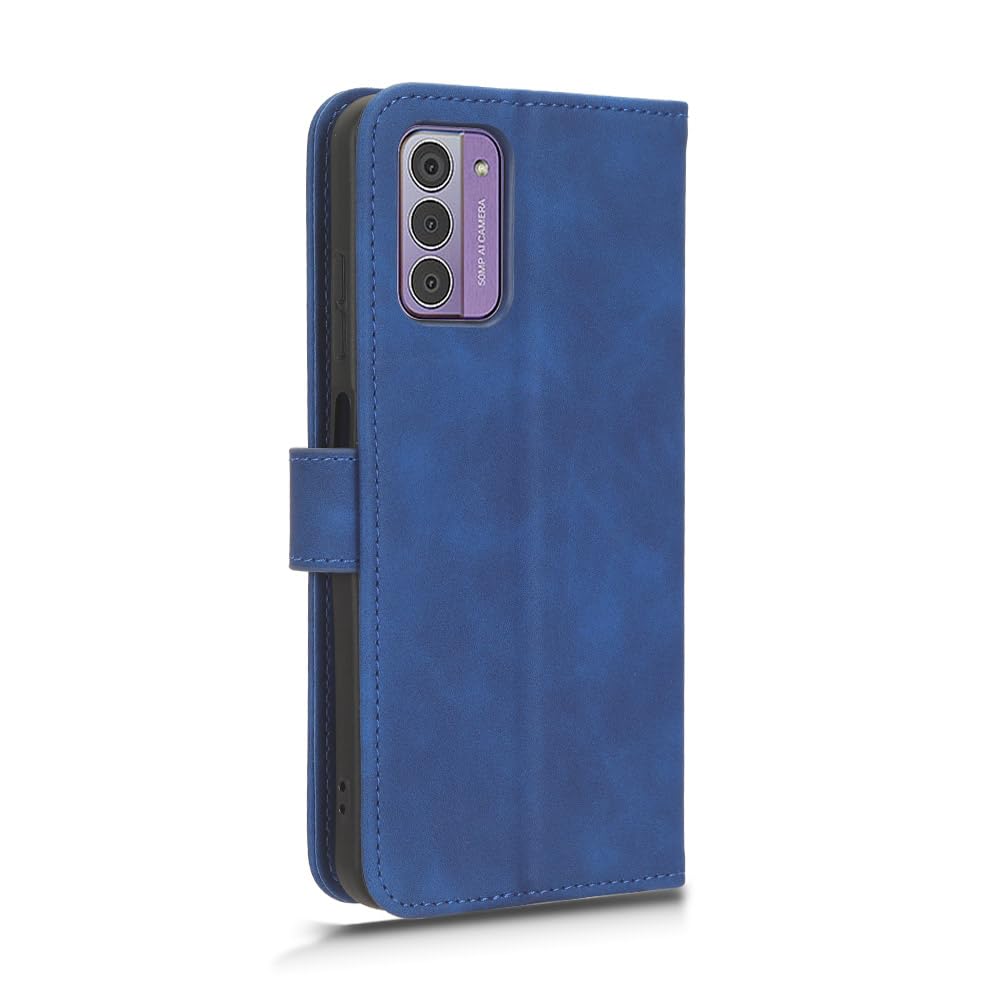 WBWONE Leather Cover per Nokia G42, Portafoglio a Libro in Pelle