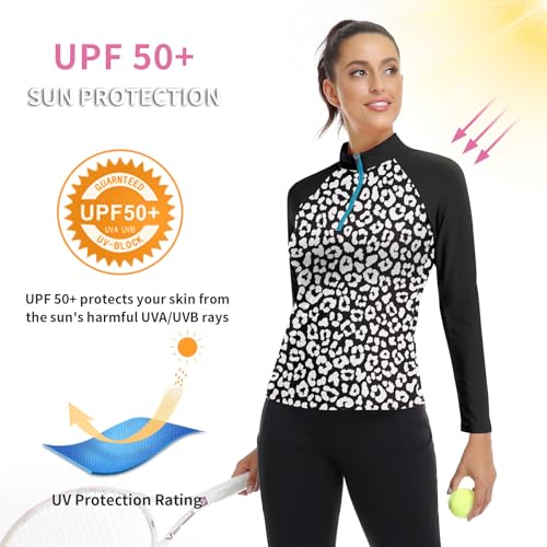 Image of Soneven Women's Sleeveless Golf Top Floral Athletic Golf Wear Moisture Wicking Sleeveless Polo Quick Dry