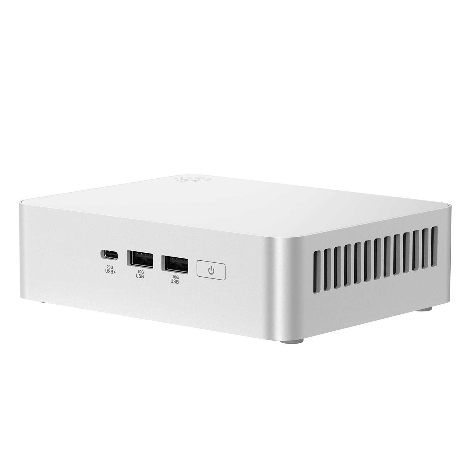 Cutesliving NUC 15 Pro+ Ultra 5 225H Mini PC, DDR5 6400MHz, Quad 4K Output, Thunderbolt 4, 14-Core 4.9GHz, 0.7L Design compatto, Ufficio/Creativo/Gaming (Barebone NO RAM, SSD & OS)