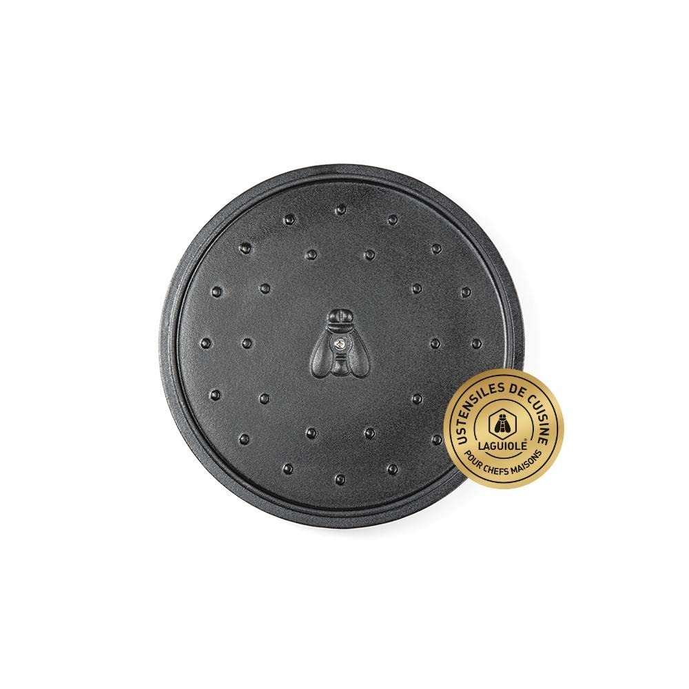 GEN Casseruola Rotonda Mini Irritec Per Irrigazione - Diametro 20cm X Altezza 23cm, In Plastica Riciclata, Con Coperchio E 2 Aperture Laterali