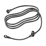 ledscom.de 2-fach Verteiler für IP44 Stecksystem NEMO, 3,1m, schwarz