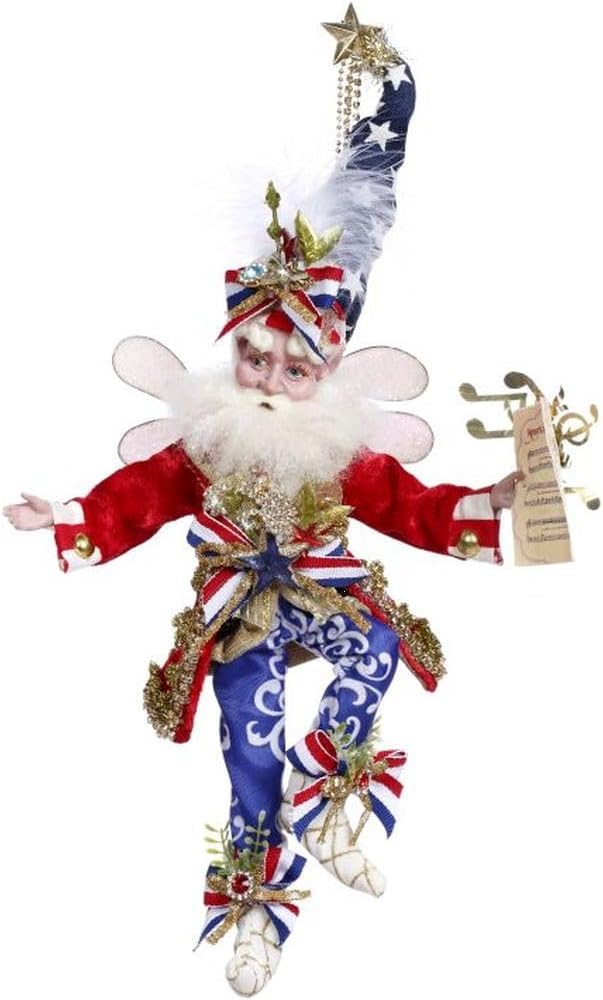 Mark Roberts Fairies 51-44592 America The Beautiful Fairy Small 11.5 Inches