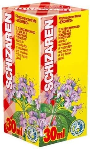 Schizaren 30ml PhytoConcentrate - Natural Plant Extracts - Effective Thyroid Function