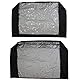 Excerando Abdeckung für Kaninchenstall, strapazierfähig, 210D, doppelschichtig, thermischer Stall, Abdeckung für Kaninchenstall, Abdeckung für den Winter, 121,9 cm L x 50,8 cm B x 104,1 cm H