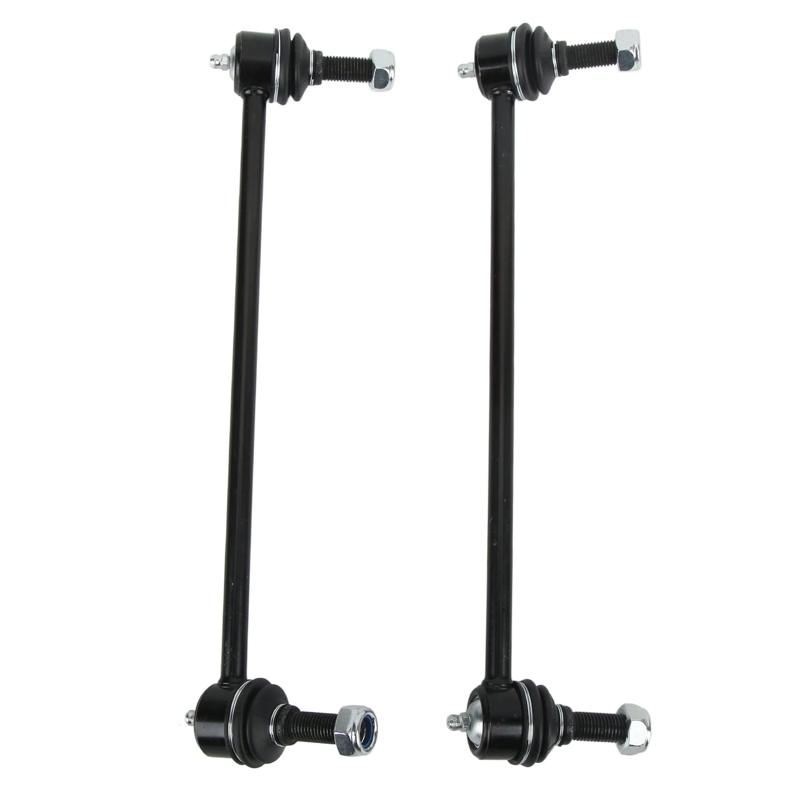 2 sztuki łączników końcowych stabilizatora przedniego Metal poddany obróbce cieplnej Kompatybilny z 2008-2009 Equinox 3.4L, 2006-2007 Torrent, 2002-2007 Saturn Vue – zastępuje