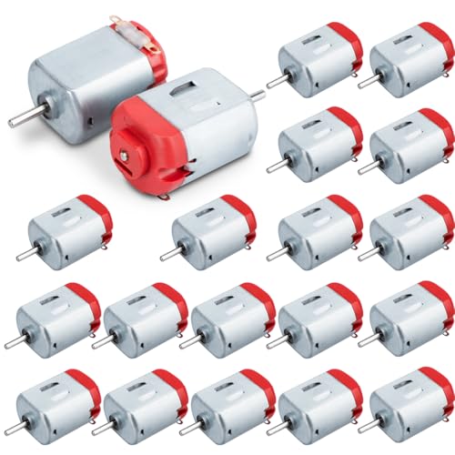 Innfeeltech 20 stuks Micro DC Motor 130 3V-5V 23000RPM