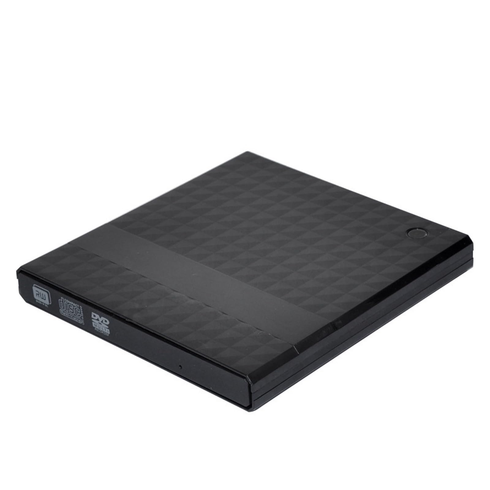 Reproductor De DVD For Ordenador, Caja De Disco Duro Externo USB, Unidad Óptica, Grabadora De DVD, Unidad Óptica Externa Móvil(Checkbox Key)