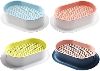 Zerodeko 4 Pcs Caixa De Grama De Gato Caixa De Plantador De Grama De Gato Plantador De Grama De Gato De Plástico Berçário Planta De Gato Para Cães De Gato Internos Ou Externos E