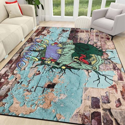 Tapete Dinosaurio Infantil Personalizado 213x152 cm miniatura 6