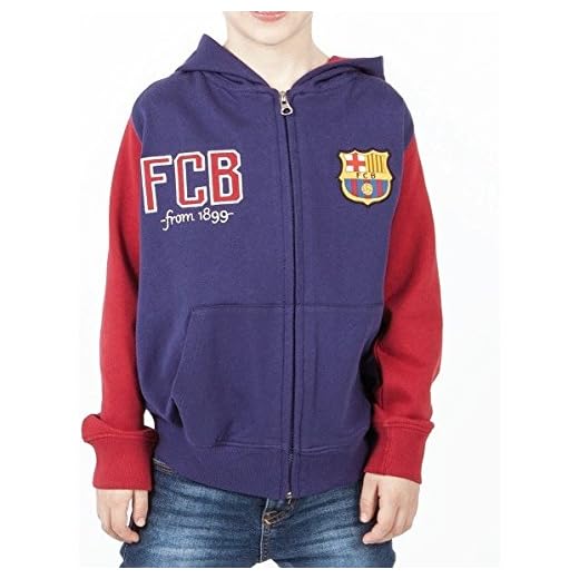 Desconocido Sudadera niño Fútbol Club Barcelona con gorro - 4-5