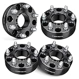 EVIL ENERGY 6X5.5 Wheel Spacers 1.5 inch Compatible with Ram 1500 2019-2024, 6 Lug 6x139.7mm Hubcentric 77.8 mm Forged M14x1.5 Studs