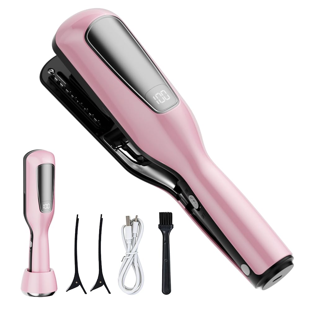 Spliss Entferner Gerät, NAVESO Split End Trimmer, Splissentferner für Haare Kabelloser mit LED-Anzeige, Negativ Ionen Haarpflege Haarspliss Entfernen, Entferne Spliss und Beschädigte Haarspitzen