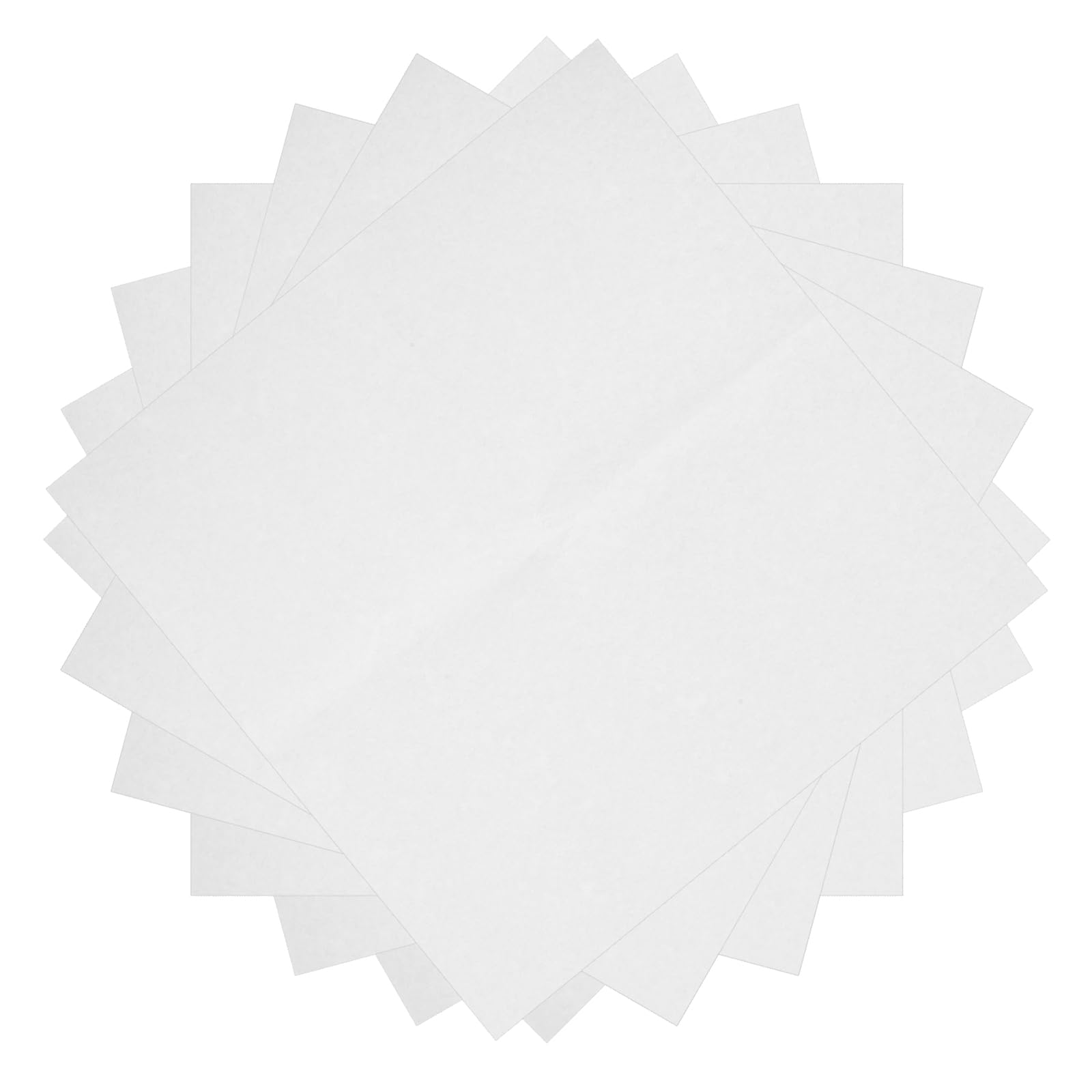 LUOZZY 20pcs Large White Qualitative Filter Paper 60cm Water Absorbent Laboratory Supplies for Scientific Experiments Supply