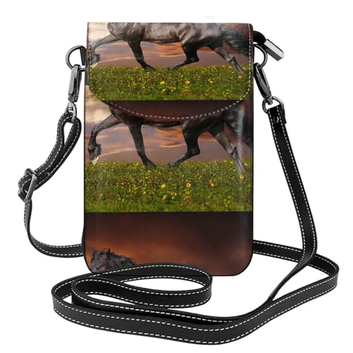 Porte-téléphone femme cheval courant pour des balades citadines mains libres