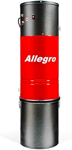 Allegro MU4200 - Unidad de potencia de vacío central clásica, 3,000 pies cuadrados, fabricado en casa en Canadá