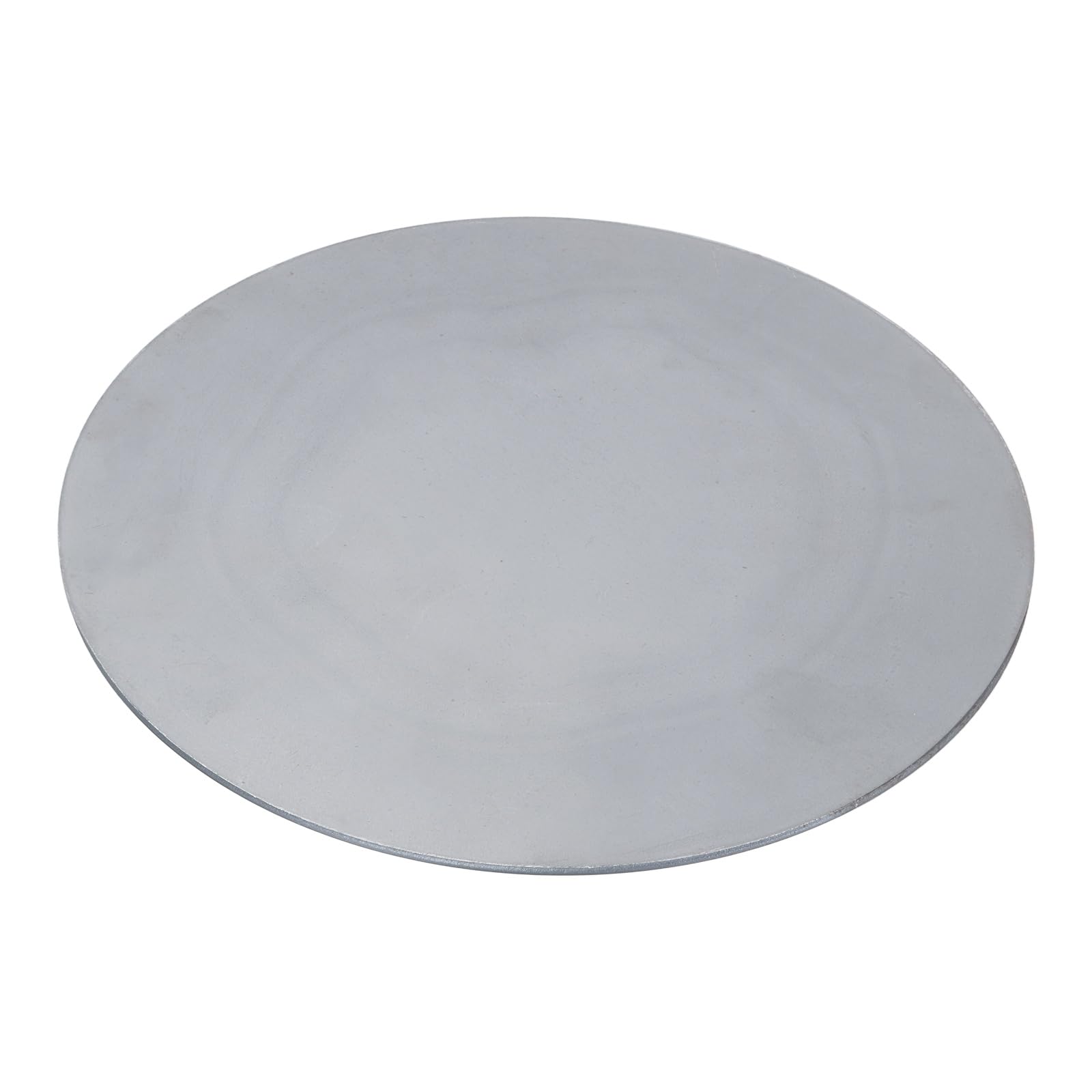sourcing map Plaque d'acier de 3 mm x 25,4 cm, base en tôle d'acier A36 laminée à chaud, disques métalliques ronds soudables pour support structurel de construction industrielle