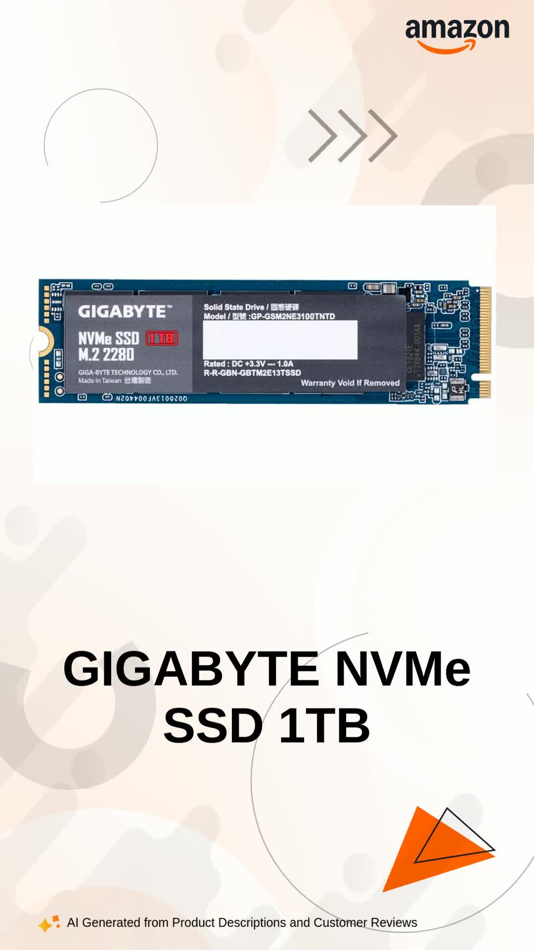 GIGABYTE NVMe SSD