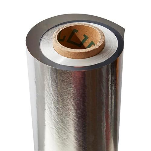 18" x 500 Feet Heavy Duty Aluminum Foil Wrap for Food BBQ Silver Foil Rolls for Grilling, Roasting, Baking - Perfect for Commercial & Home Use