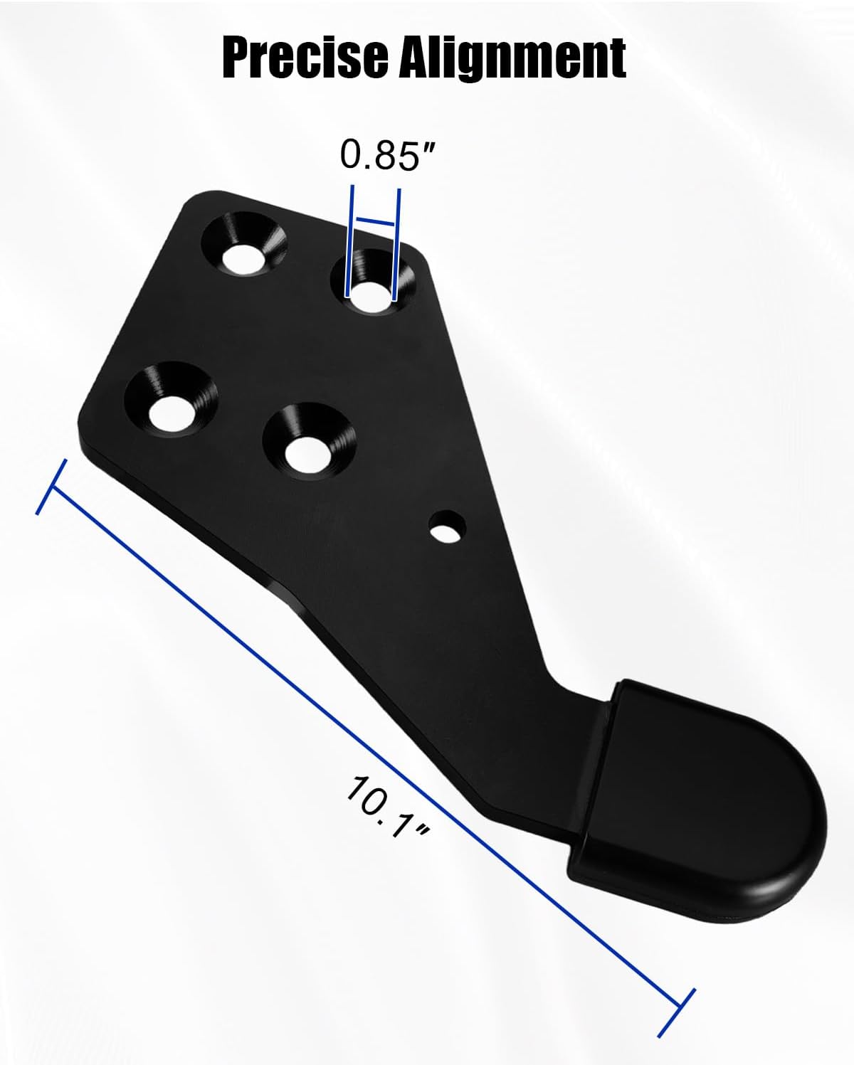 HLK2733R Hood Guide Poly Fit for International Trucks Right Side | Replace 3810979C1 3810979C2 3810979C3, Passenger Side