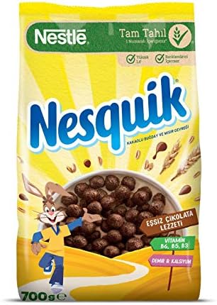 Nestle Nesquik Kakaolu Buğday ve Mısır Gevreği 700 Gr