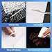 36 Sheets Transparent Laminate Sheets 8.5x11 inch Self Adhesive Laminating Sheets 100% Clear Waterproof Vinyl Laminator Sheets Overlay Lamination Sticker Film for Sticker Pape, Photo