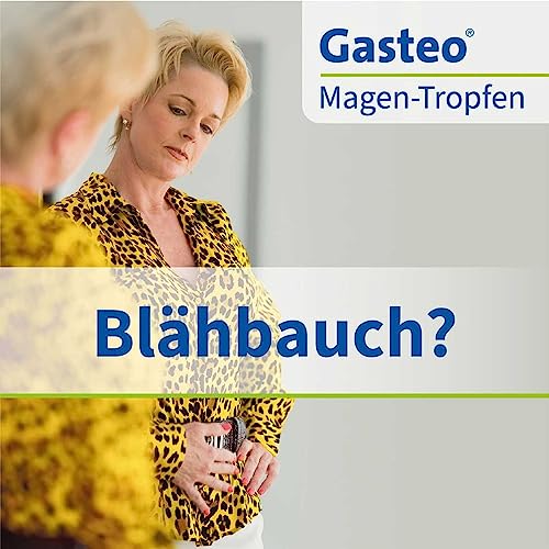 Magentropfen Gasteo mit 6 Heilpflanzen für Magen-Darm-Beschwerden