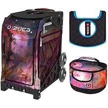 ZUCA Sport Bag - Galaxy with Gift Lunchbox and Seat Cover Black Frame