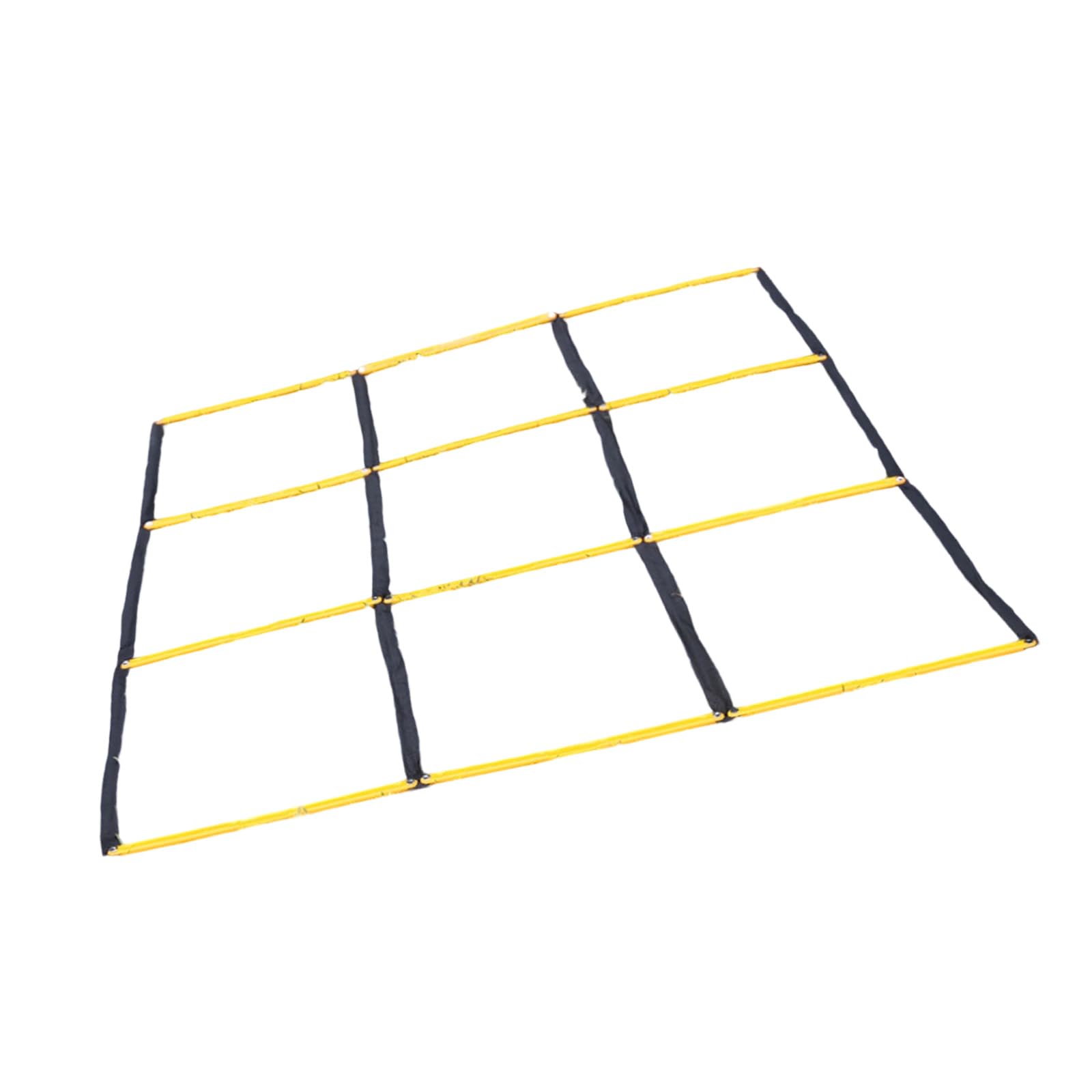 Scaletta sportiva in nylon rinforzato con pioli antiscivolo per calcio, basket, boxe, allenamento, strumento multifunzionale