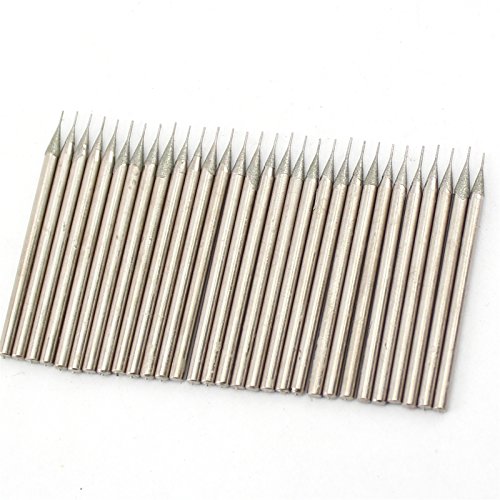 Ilovetool 0.4Mm Diamond Drill Bits Tools For Jewelry Making Gem Stone Pack Of 30Pcs #TOP1