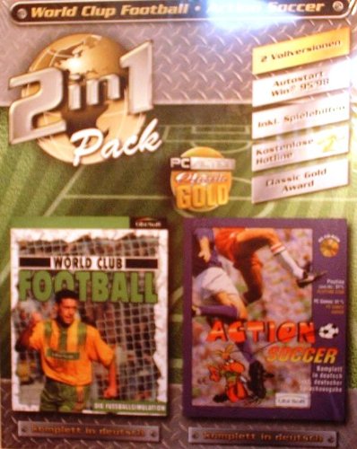 2 in 1 Pack: Action Soccer + World Club Football Cover