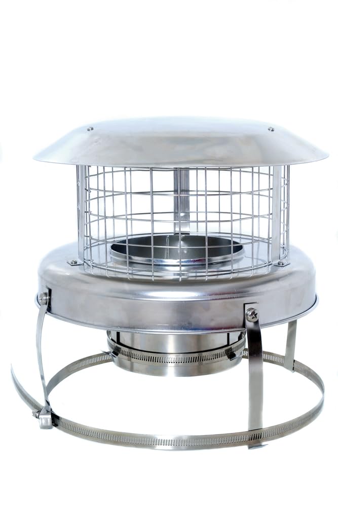 Colt Cowl Natural High Top Flex Stainless Steel Liner Cowl (Natural) 125Mm