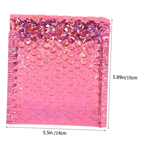 FUNOMOCYA 50 Pçs Saco De Espuma Estofamento De Espuma Envelopes Coloridos Envelopes De Bolha Envelop