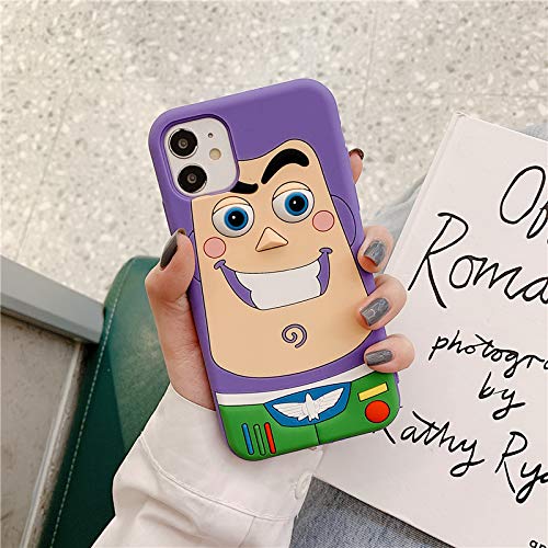 Ultra Thick Soft Silicone Case For Apple Iphone 13 Pro Max Iphone13 Promax Buzz Lightyear Space Ranger Toy Story Walt Disney Disneyland Cartoon Anime Cute Lovely Adorable Girls Kids #TOP1