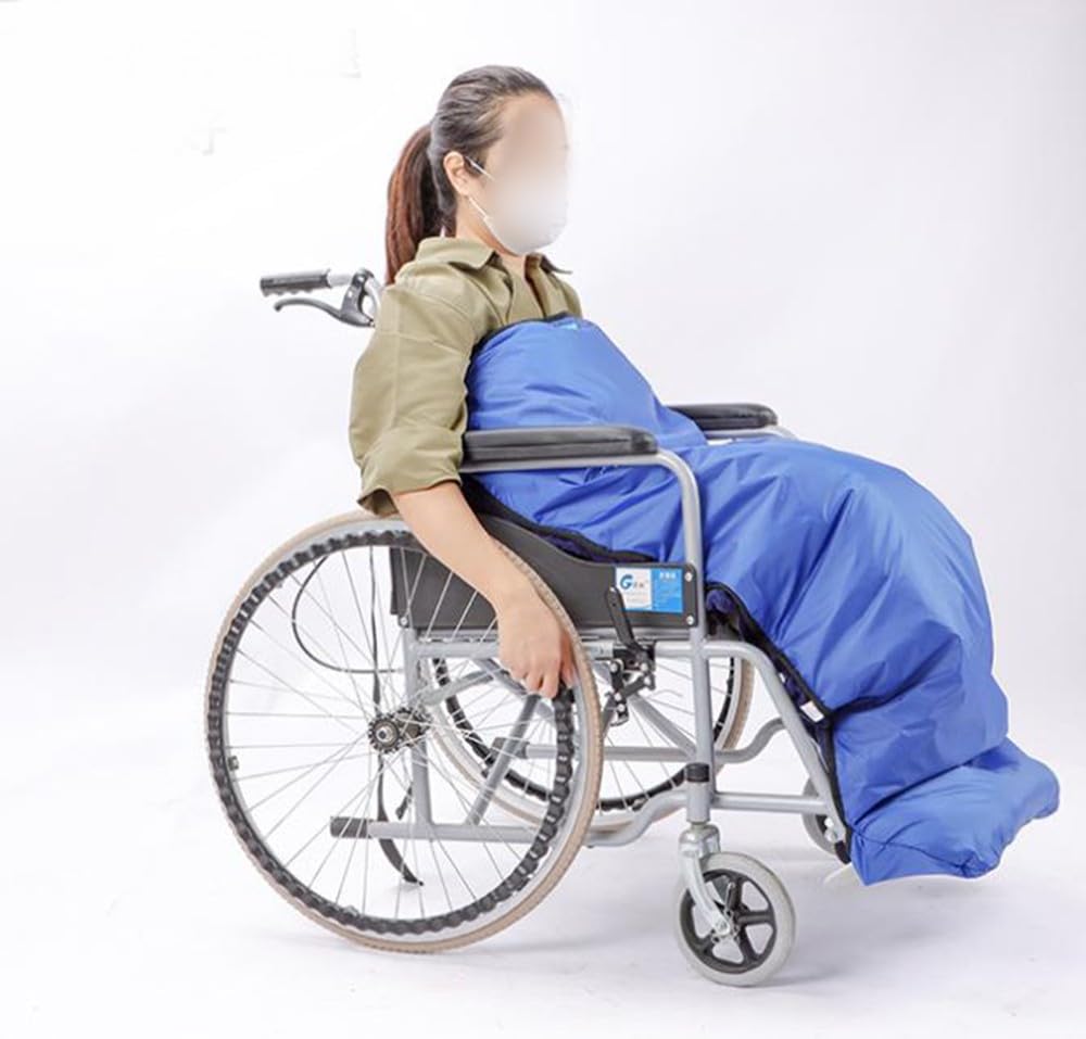 BLUEZY Manta para Silla de Ruedas, Fundas para Sillas de Ruedas, Impermeable para Personas Mayores Accesorios Silla de Ruedas, Fundas Cálidas para Piernas Y Parte Inferior del Cuerpo D