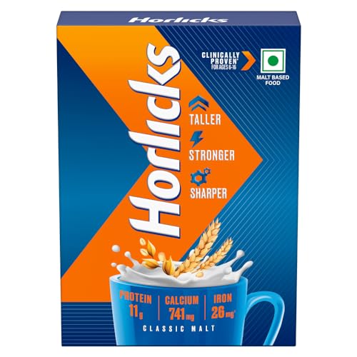 Image of Horlicks Health & Nutrition Drink for Kids, 1kg Jar & Horlicks Health & Nutrition Drink for Kids, 500g Refill Pack