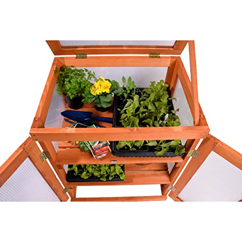 Mini-Gewächshaus Dobar 29167FSC 0,16 m³ für Balkon und Indoor