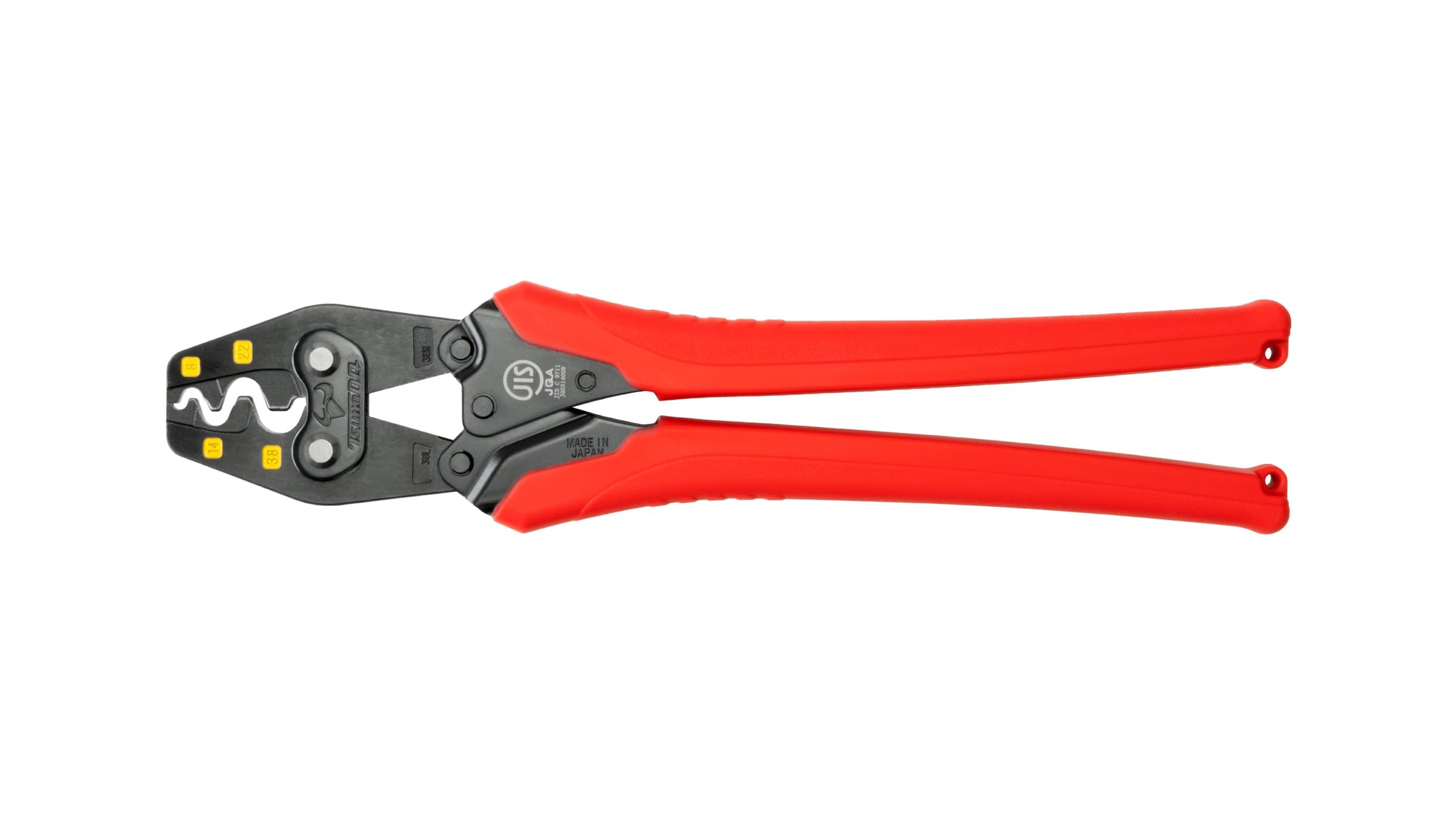 Tsunoda TP-38 Crimping Tool For Non-Insulated Terminals (for 8