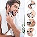 Bald Shavers for Men - Telfun Upgrade 5-in-1 Electric Head Shavers for Bald Men, 100% Waterproof Cordless Razor, Wet/Dry Shaving, 5 Dual Track Heads, Mess-Free Hair Capture