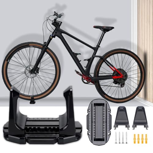 Hebilla de almacenamiento de bicicletas vertical para evitar golpes y caídas en casa 5