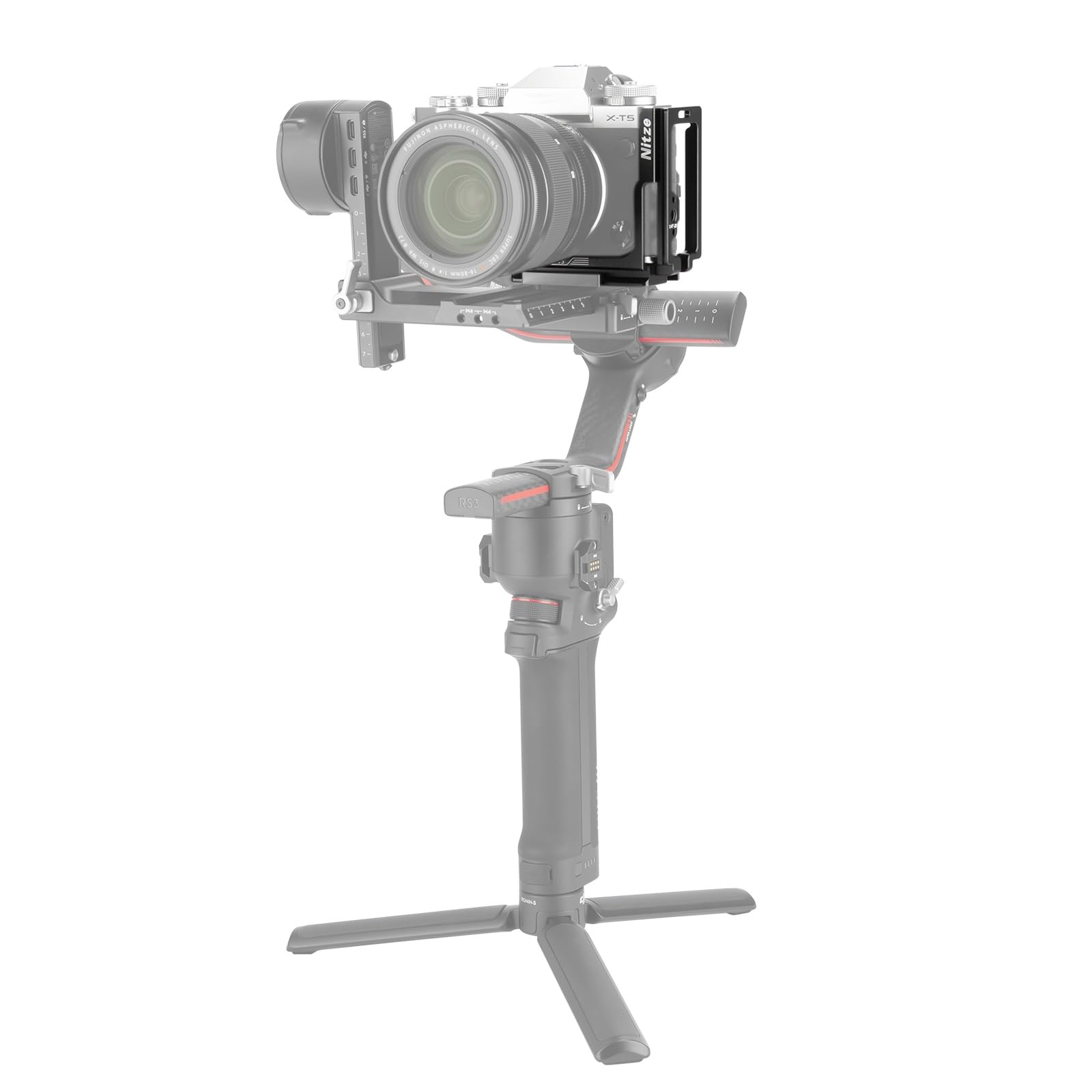 Nitze L wspornik stojak na kamerę do kamery FUJI X-T5 XT5 z płytą QR Arca konstrukcja pionowa pozioma płyta montażowa