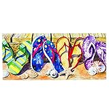 Evergreen Sassafras Switch Mat, 10x22 Inches, Flip Flop