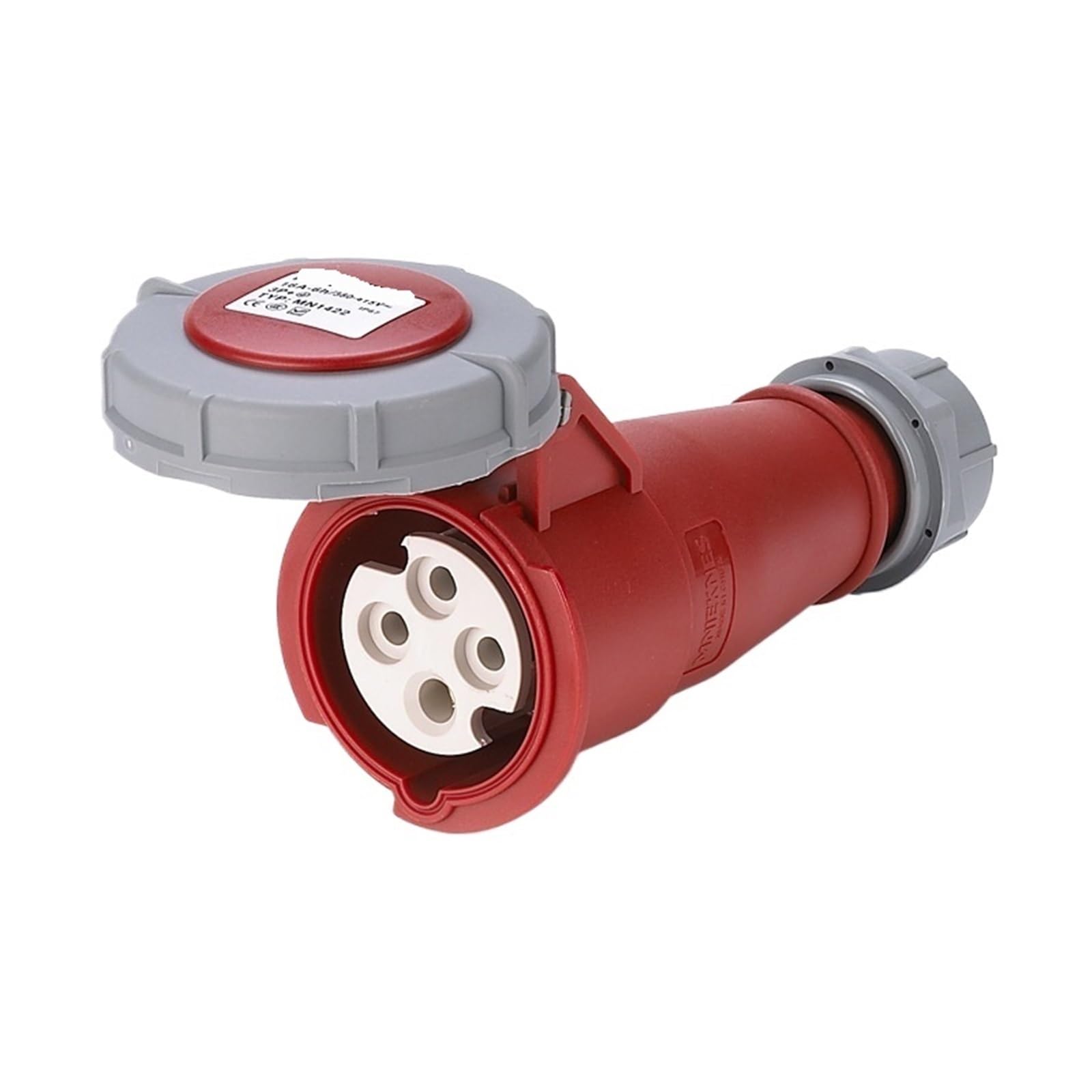 Conector industrial impermeable 16A MN1422 3P+PE IP67